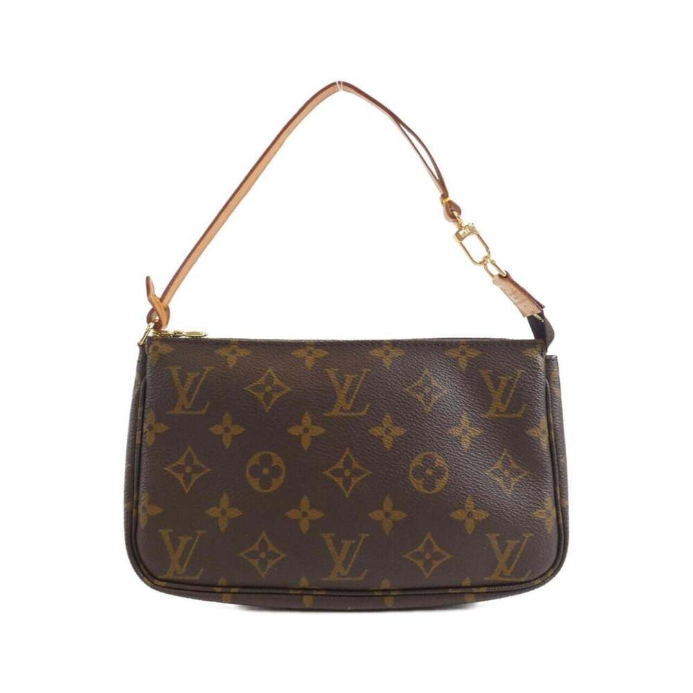 LOUIS VUITTON Brown Monogram Pochette Pouch